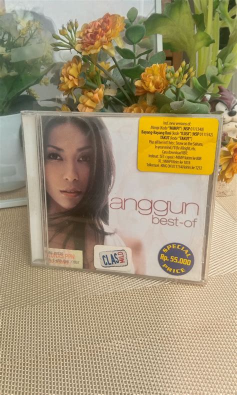 Best Of Anggun Kaset Cd Musik Media Cd Dvd Lainnya Di Carousell