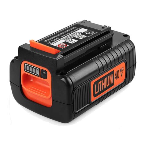 3 0ah 40v Max Replacement Battery Compatible With Black Decker