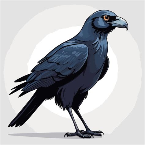 Premium Vector Raven Vector