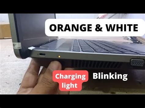 Hp Laptop Charging Light Blinking White And Orange Hp Probook S