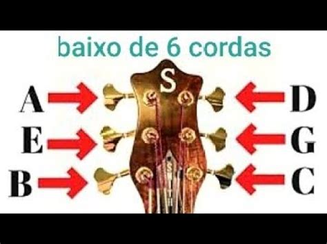 Baixo Tem Quantas Cordas - Afinação do baixo de 6 cordas a começar pela corda si - YouTube