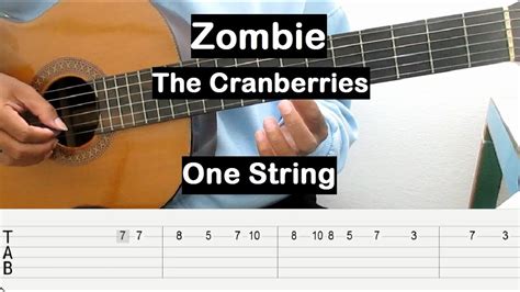 The Cranberries Zombie Guitar Chords