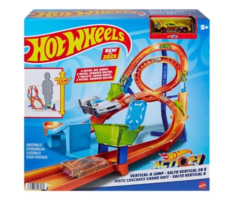 Hot Wheels Action Pionowy tor Ósemka Pojazd tor i garaż Sklep
