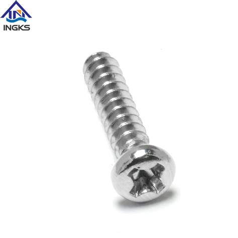 Steel Nickel Plated Phillips Pan Head PT Thread Fomring Self Tapping