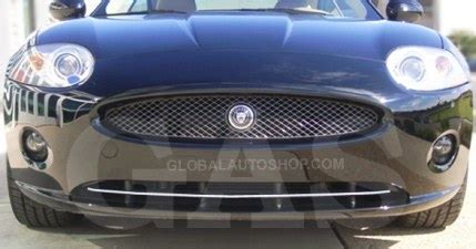 Jaguar Xk Type Chrome Grill Custom Grille Grill Inserts Chrome Grille