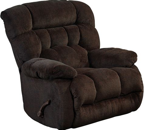 Daly Chocolate Chaise Swivel Glider Recliner From Catnapper Coleman