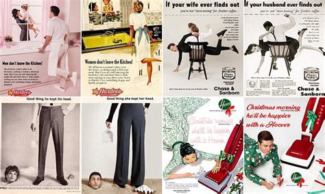 Eli Rezkallah Recreates Sexist 1950s Adverts Daily Mail Online