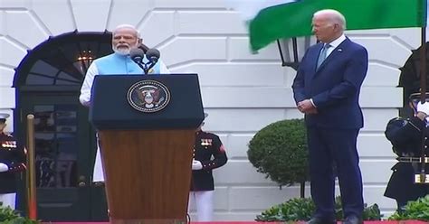 An Honour For 14 Billion Indians Says Pm On White House Welcome