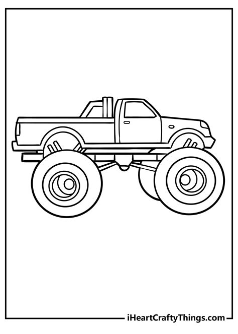 Batman Monster Truck Coloring Pages