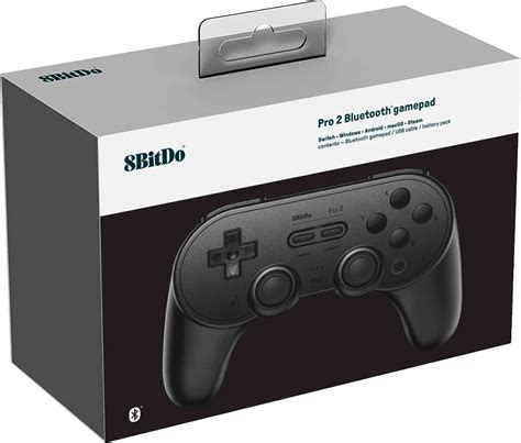 8bitdo Pro 2 Bluetooth Gamepad Black Edition Pc Switchnew Buy