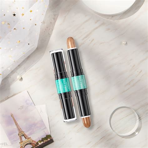 Elf Contour Stick Dual End Multifunctional Matte Pearl Lustre Highlighter Face Makeup Cosmetics