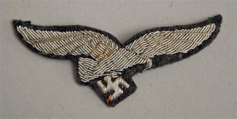 Regimentals GERMAN WWII LUFTWAFFE OFFICERS BREAST EAGLE