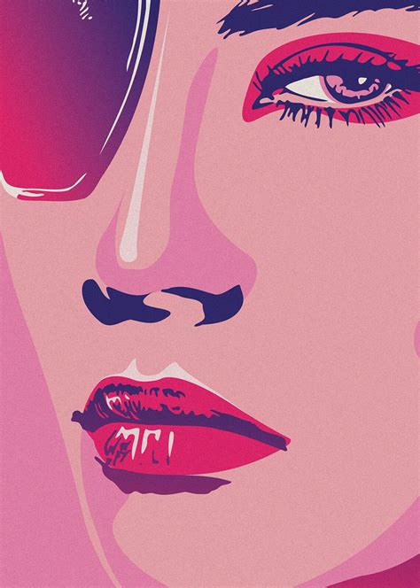 Cyberpunk Pop Art Inspired Poster Etsy