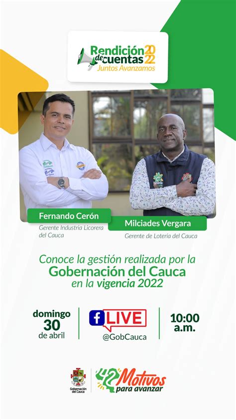 Hoy Rendici N De Cuentas De La Industria Licorera Del Cauca Y Loter A