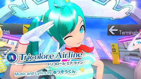 Hatsune Miku Project Diva Mega Mix Pv Tricolore Airline Romaji