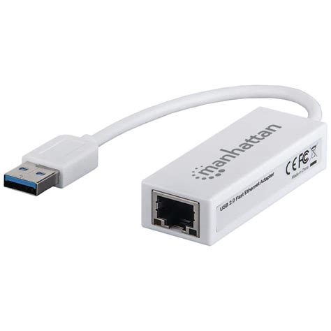 Manhattan USB 2.0 to Fast Ethernet Adapter 506731 - The Home Depot