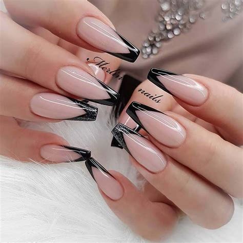 43 Beautiful Nail Art Designs For Coffin Nails Stayglam Manicura De