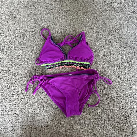 Women S Purple Bikinis And Tankini Sets Depop