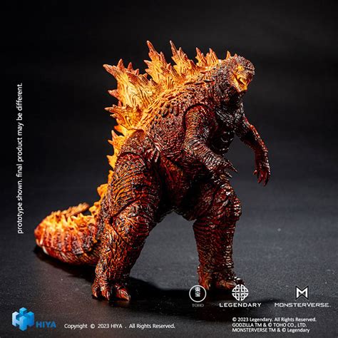 Godzilla King Of Monsters Exquisite Basic Burning Godzilla Action