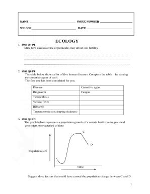 Fillable Online BIOLOGY FORM 4 TOPICAL QUESTIONS AND ANSWERS BIOLOGY