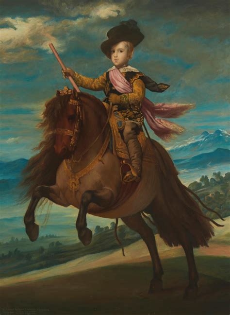 Lot Enrique Lagares B Equestrian Portrait Of Prince