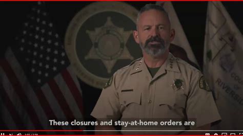 Riverside County Sheriff S Department Sends A Message To Out Of Control Government Youtube