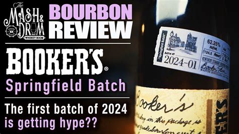 Booker S Springfield Batch Bourbon Review Youtube