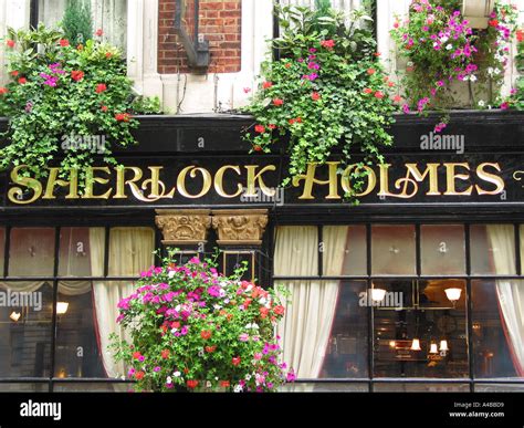 The Sherlock Holmes London Pub Northumberland Street St Jamess