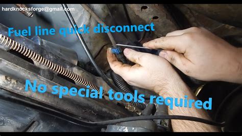 No Special Fuel Line Disconnect Tools Required Youtube