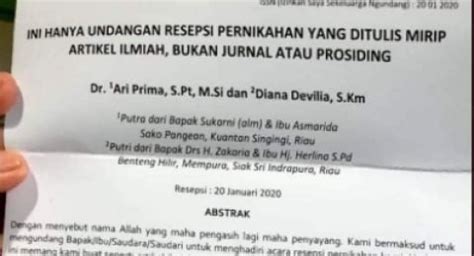 Buat Nama Undangan Pernikahan Contoh Penulisan Nama Tamu Undangan