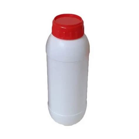 Screw Cap Ml Imeda Hdpe Round Bottle Use For Storage Chemical At