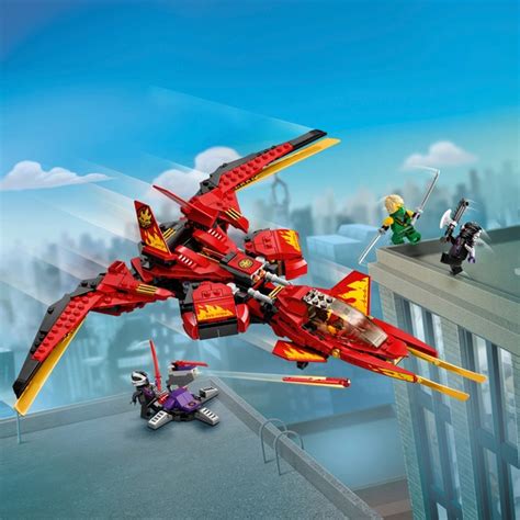 LEGO 71704 NINJAGO Legacy Kai Fighter Toy Jet - Smyths Toys UK