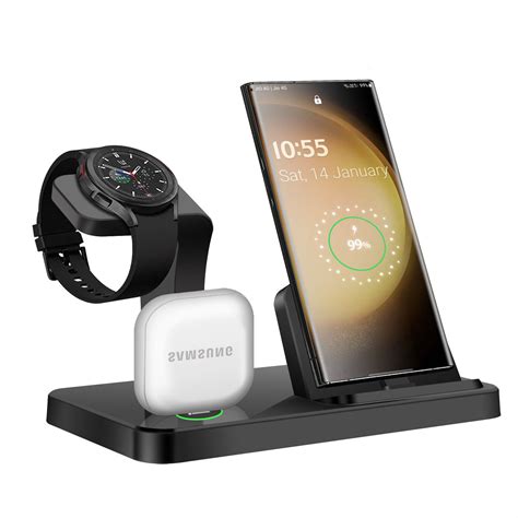 In Vertikaler Ladestation Ladeger T Dock F R Samsung Galaxy Watch S