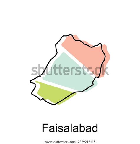 Faisalabad Map Photos, Images & Pictures | Shutterstock