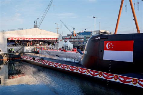 Tkms Launches Two Type 218sg Submarines For Singapore Naval News