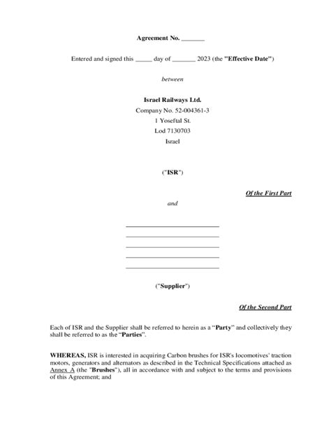 Fillable Online WTO Agreement On Government Procurement GPA Fax Email