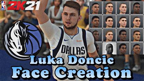 Nba K Next Gen Best Luka Doncic Face Creation Make Your Player