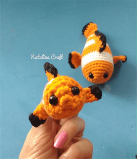 Clownfish Amigurumi Free Crochet Pattern - Craft ideas for adults and kids