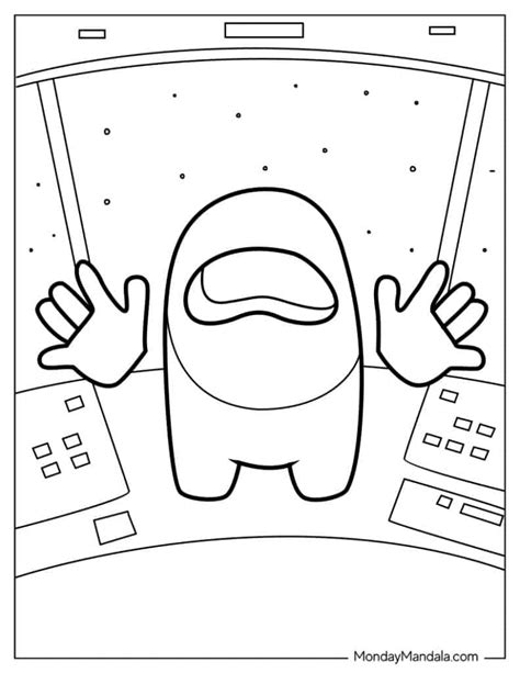 65 Among Us Coloring Pages Free Pdf Printables 43 Off