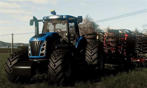 New Holland TG T Serie EDIT V1 0 0 0 For LS 19 Farming Simulator 2022