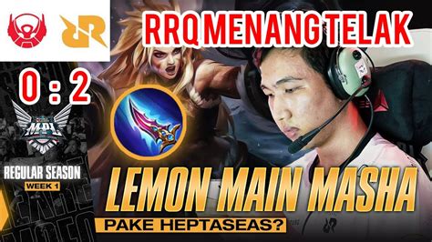 Rrq Comeback Ketika Lemon Ke Explane Mpl S Highlight Youtube