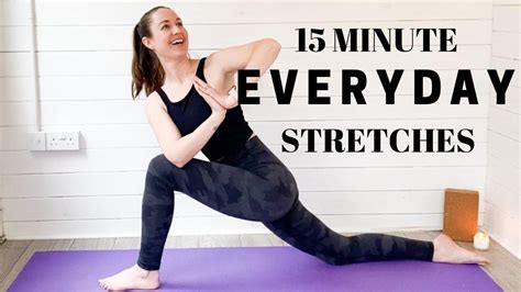 Everyday Stretches For Flexibility Minute Full Body Yoga Stretches