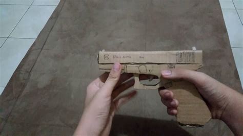 Cardboard Glock 17 Gen 4 Youtube