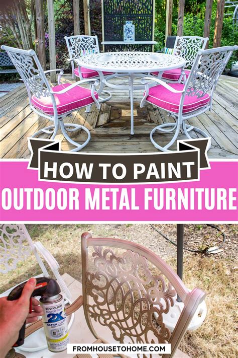 How To Paint Metal Patio Furniture Artofit