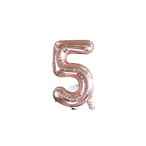 Buy Huture 40 Inches Rose Gold Jumbo Digital Number Balloon Huge Giant