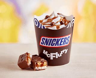 kavoniho žrádlo: McFlurry Snickers, McDonald's