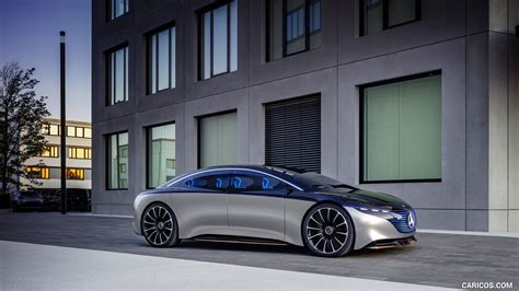 Mercedes Benz Vision Eqs Concept Front Three Quarter Caricos