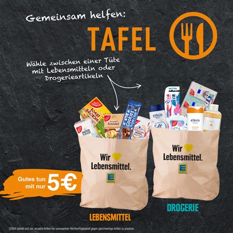 Edeka Tütenaktion Tafel Reichenbach im Vogtland e V