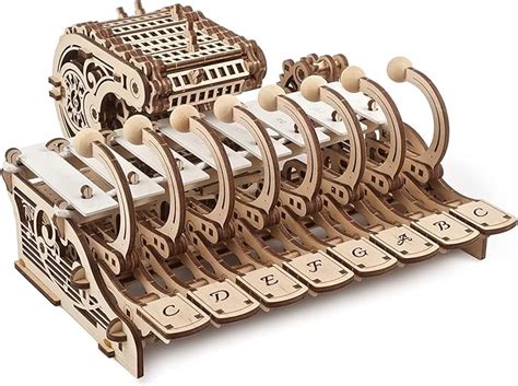 Amazon.com: UGEARS Wooden 3D Puzzles For Adults - Mechanical Celesta Music Puzzle Wooden Puzzles ...