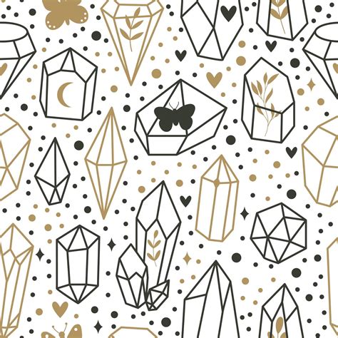 Diamond Doodle Vector Pattern Seamless Fashion Trendy Background Hand